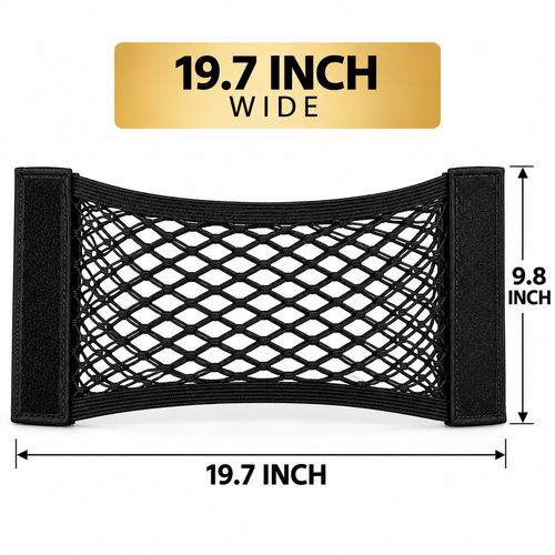 19.7 by 9.8 inch Adventure Dog Gear Trunk Organizer size option