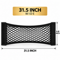31.5 by 9.8 inch Adventure Dog Gear Trunk Organizer size option