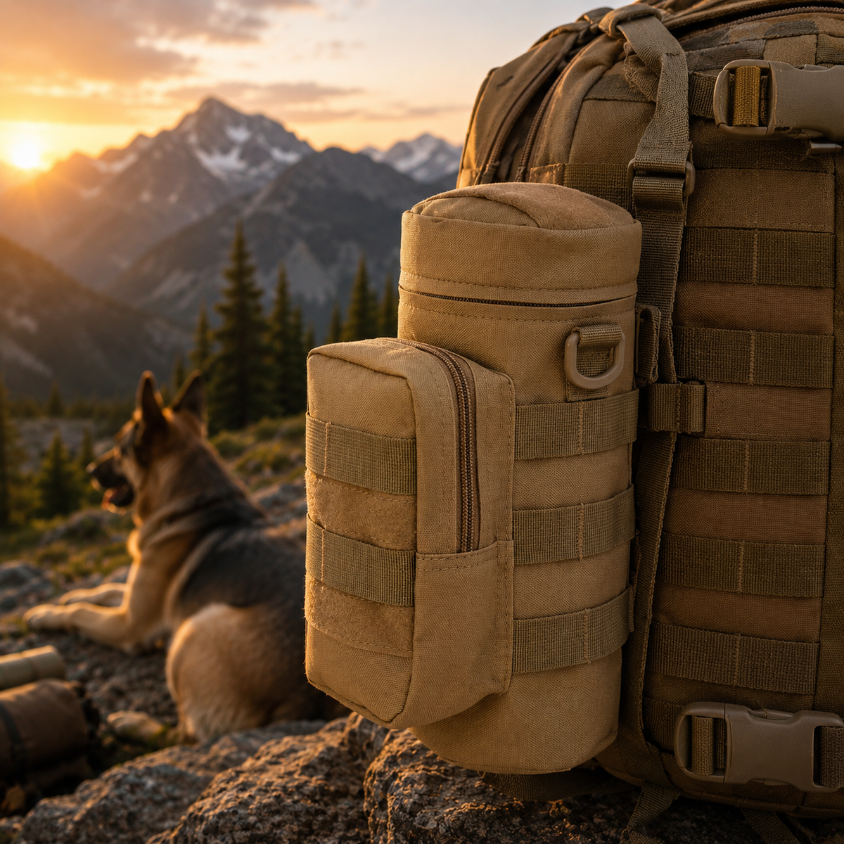 MOLLE Water Bottle Pouch
