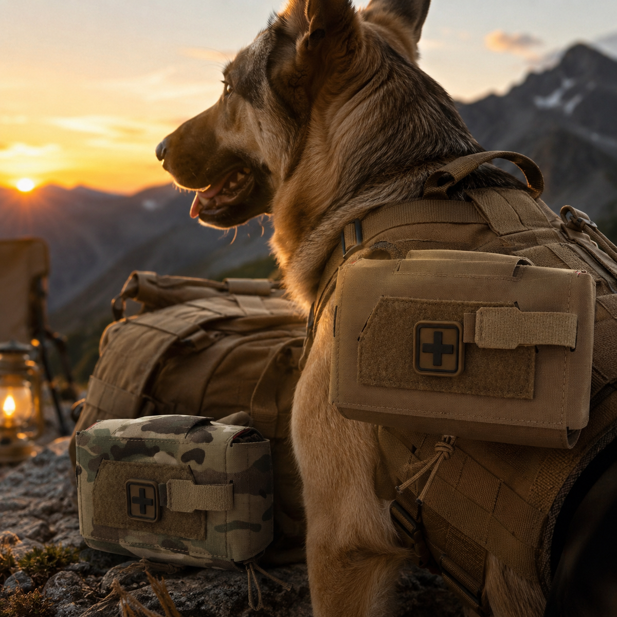 MOLLE Trail Emergency & Utility Pouch