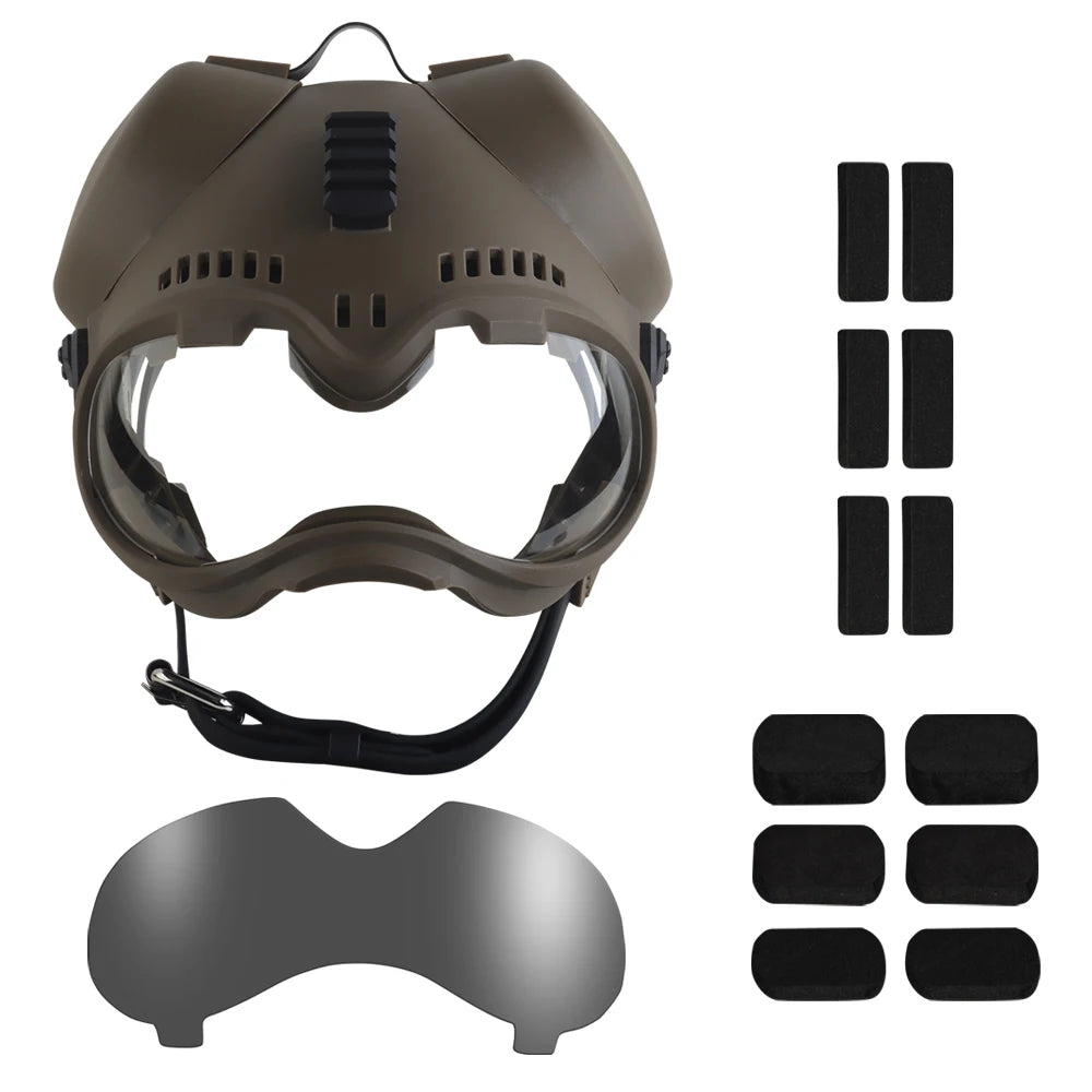 Tactical K9 Helmet & Eye Shield
