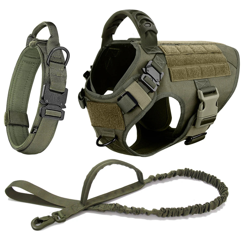 Tactical Adventure Dog Harness & Gear System