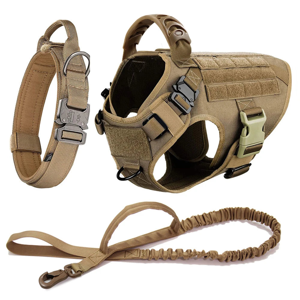 Tactical Adventure Dog Harness & Gear System