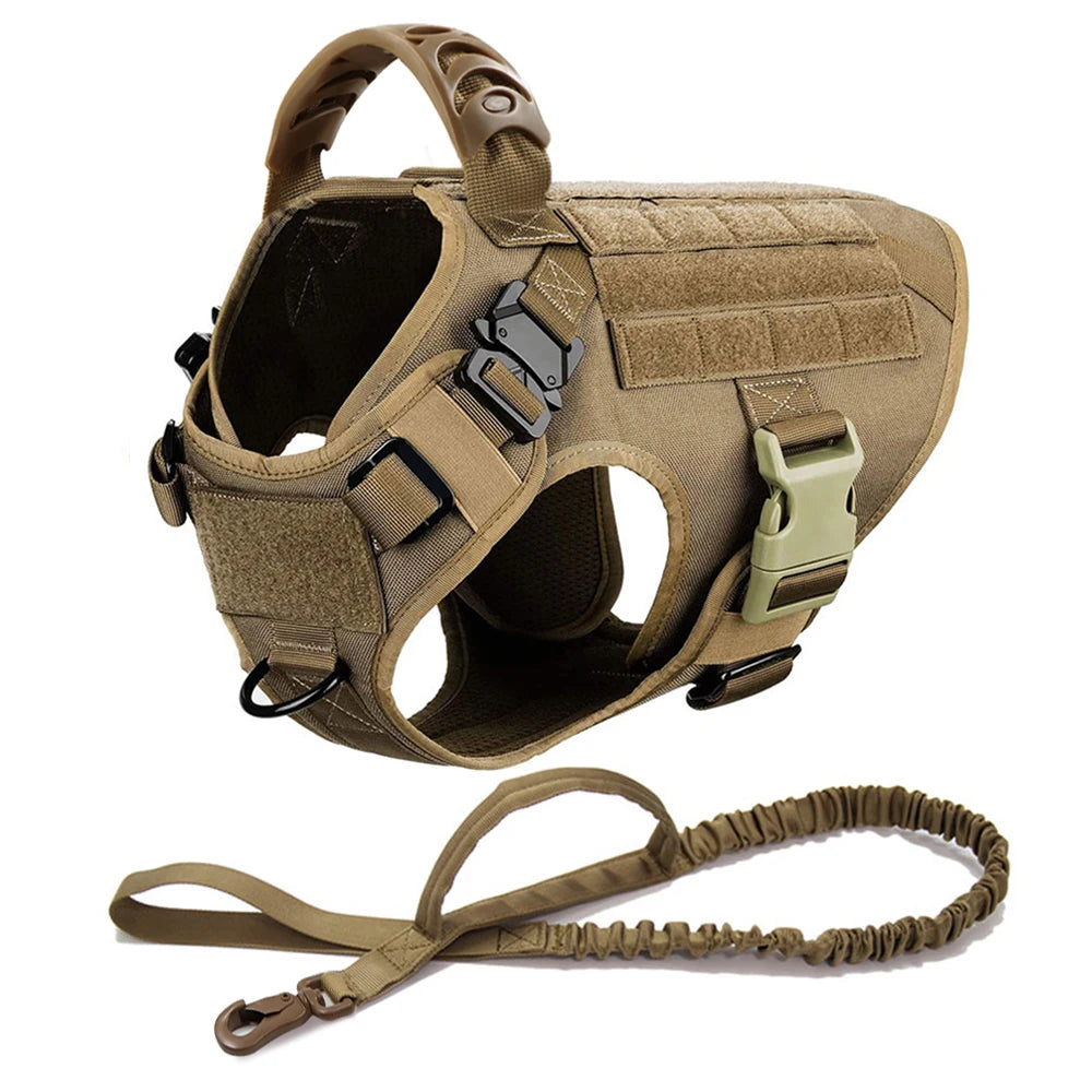 Tactical Adventure Dog Harness & Gear System