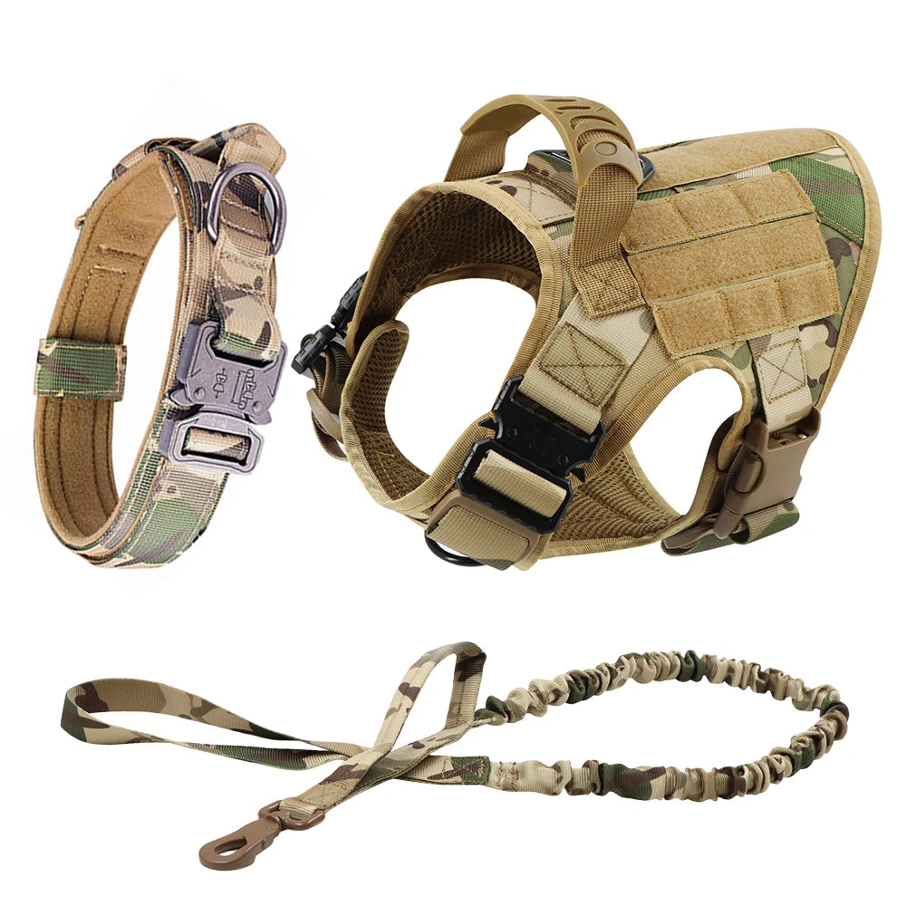 Tactical Adventure Dog Harness & Gear System