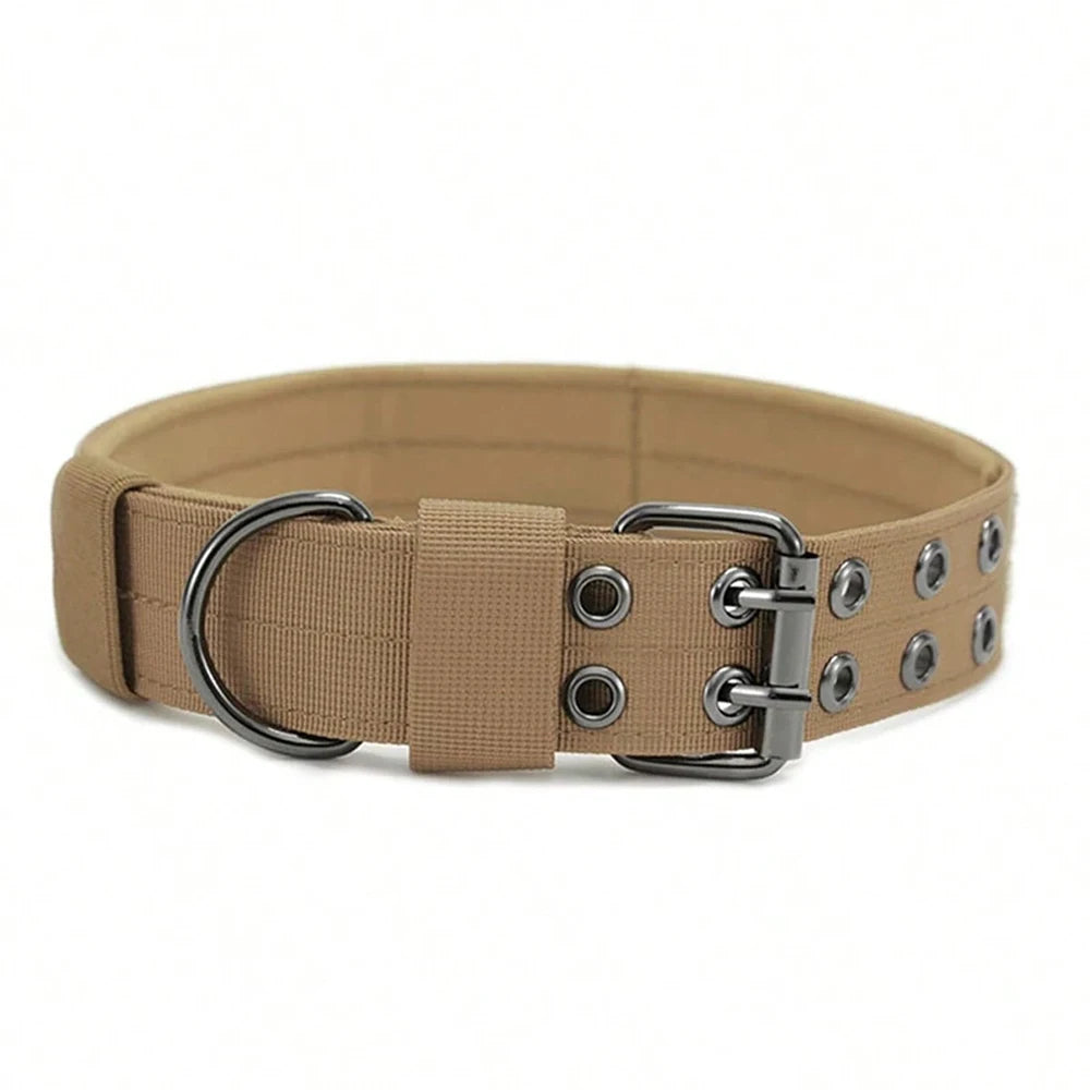 Heavy-Duty Tactical Dog Collar