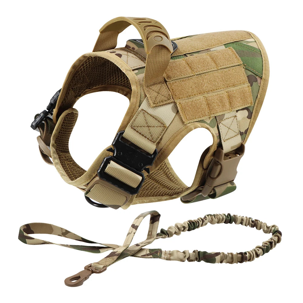Tactical Adventure Dog Harness & Gear System