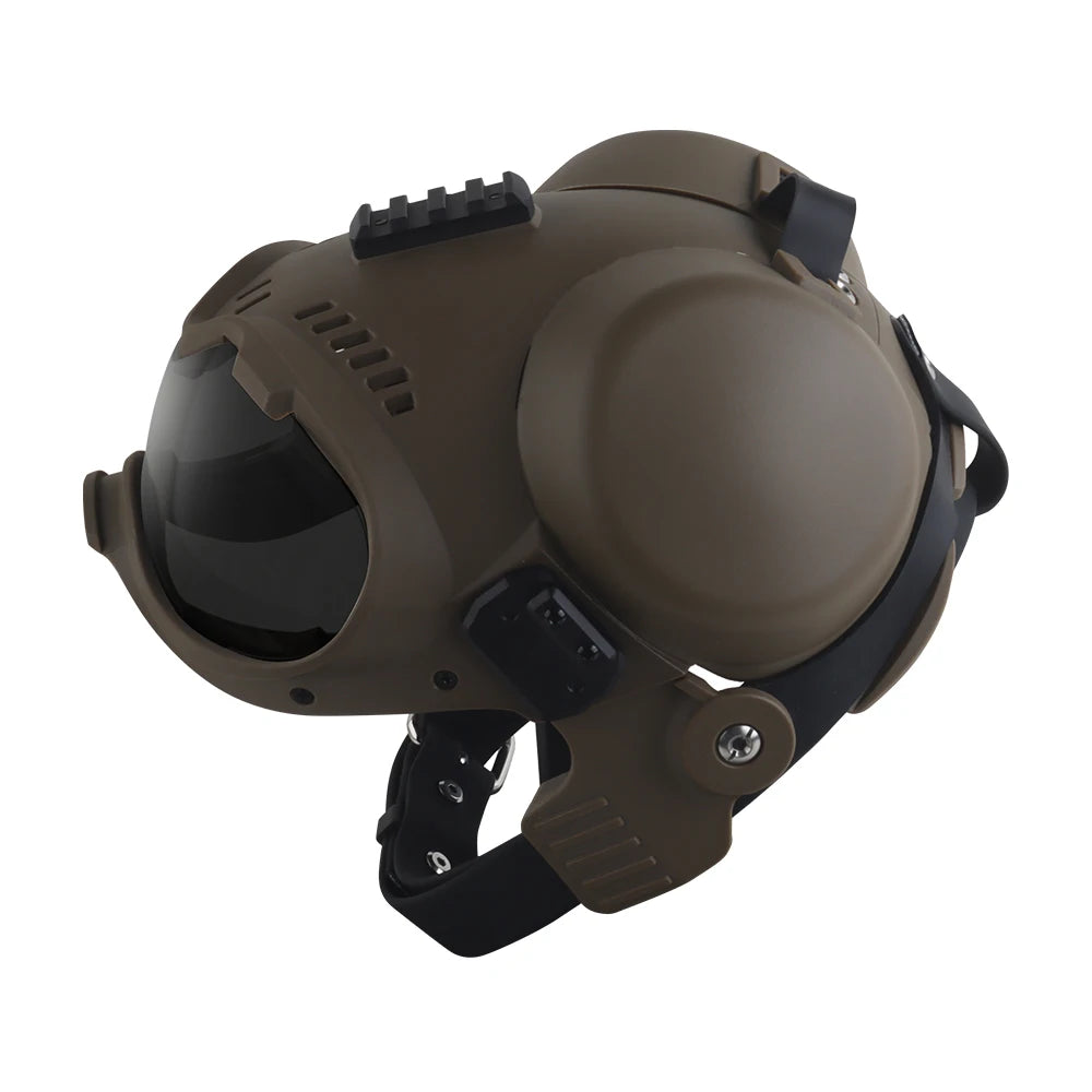 Tactical K9 Helmet & Eye Shield