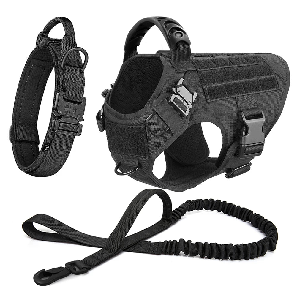 Tactical Adventure Dog Harness & Gear System