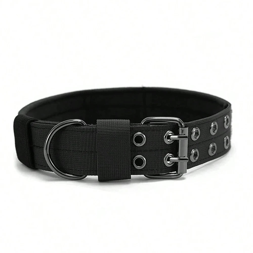 Heavy-Duty Tactical Dog Collar