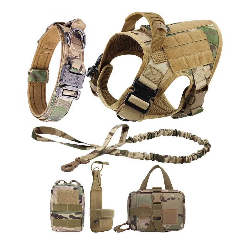Tactical Adventure Dog Harness & Gear System