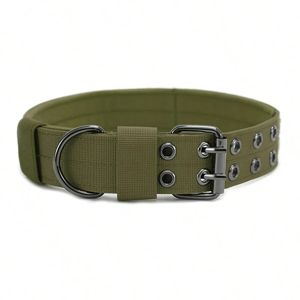 Heavy-Duty Tactical Dog Collar