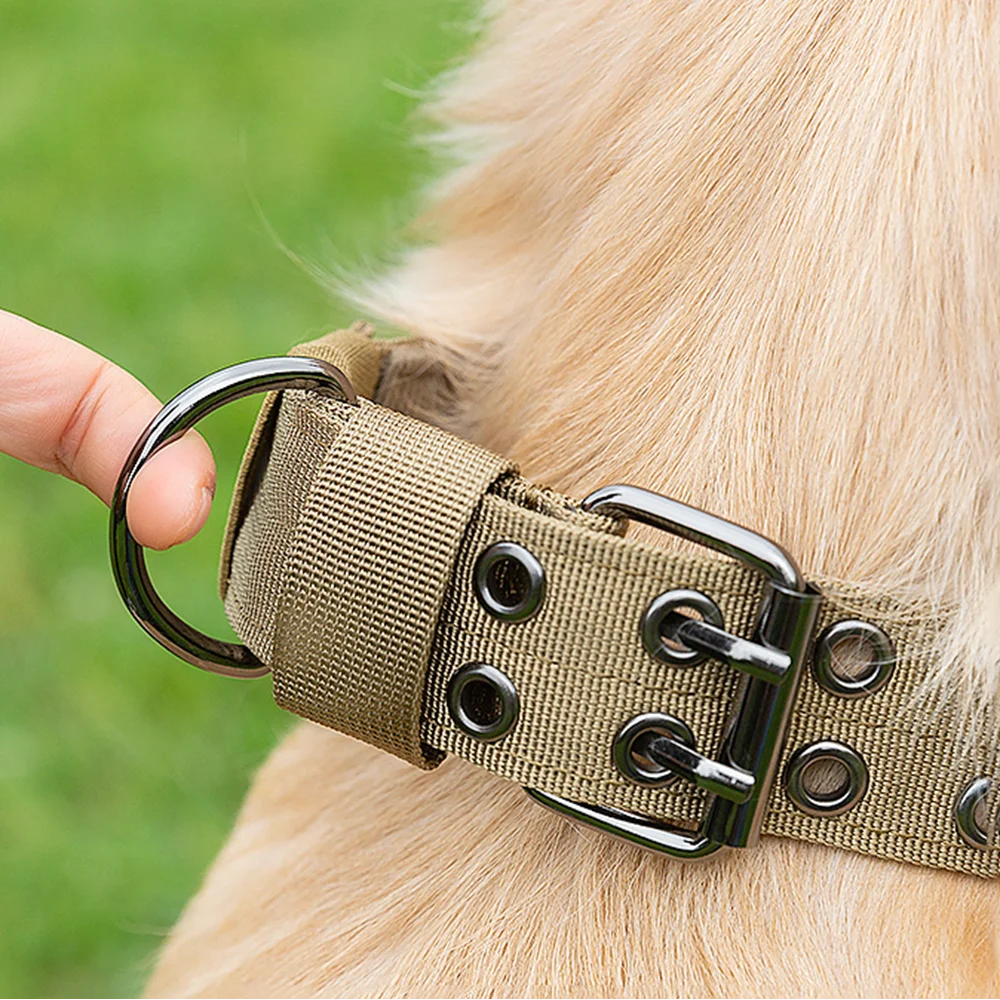 Heavy-Duty Tactical Dog Collar
