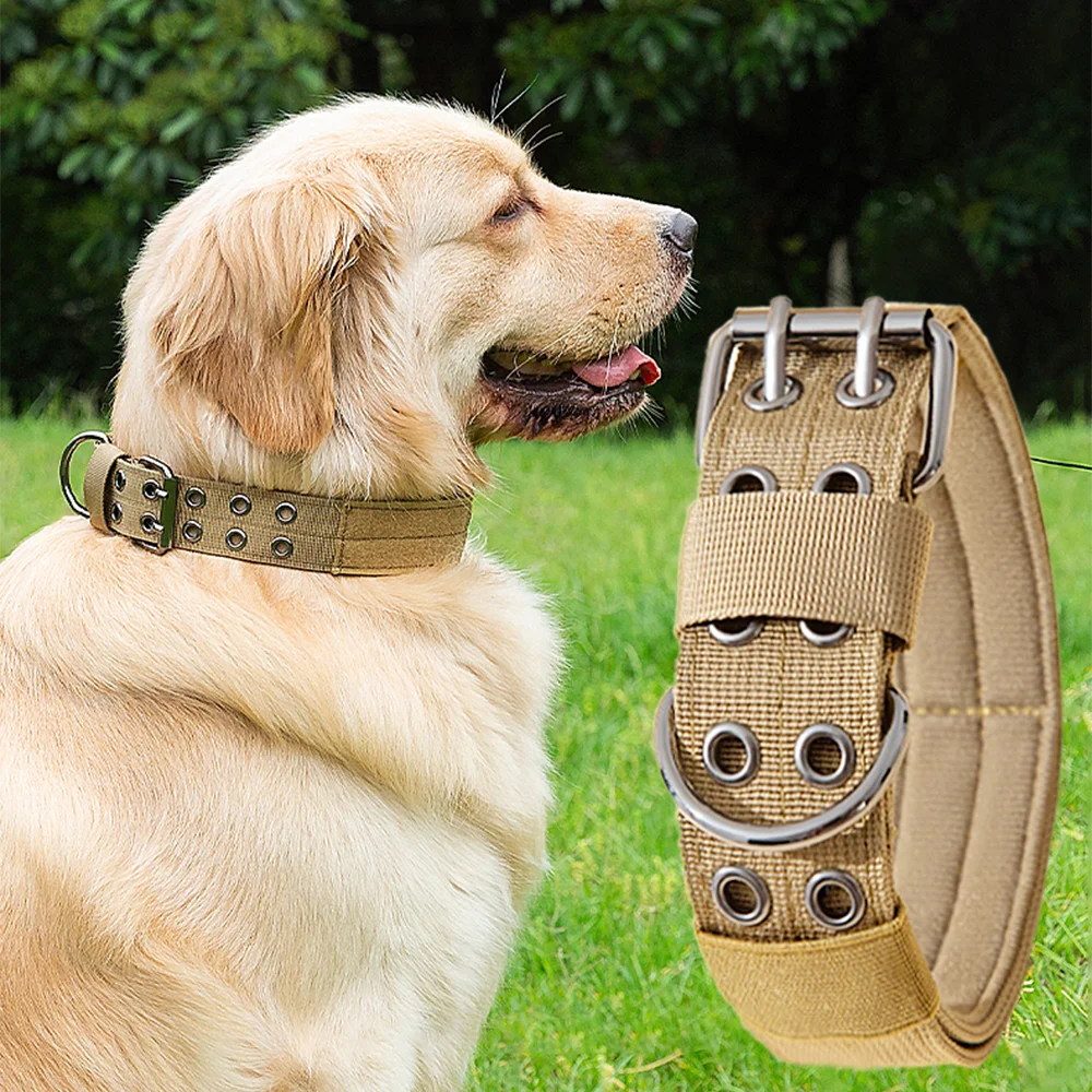 Heavy-Duty Tactical Dog Collar