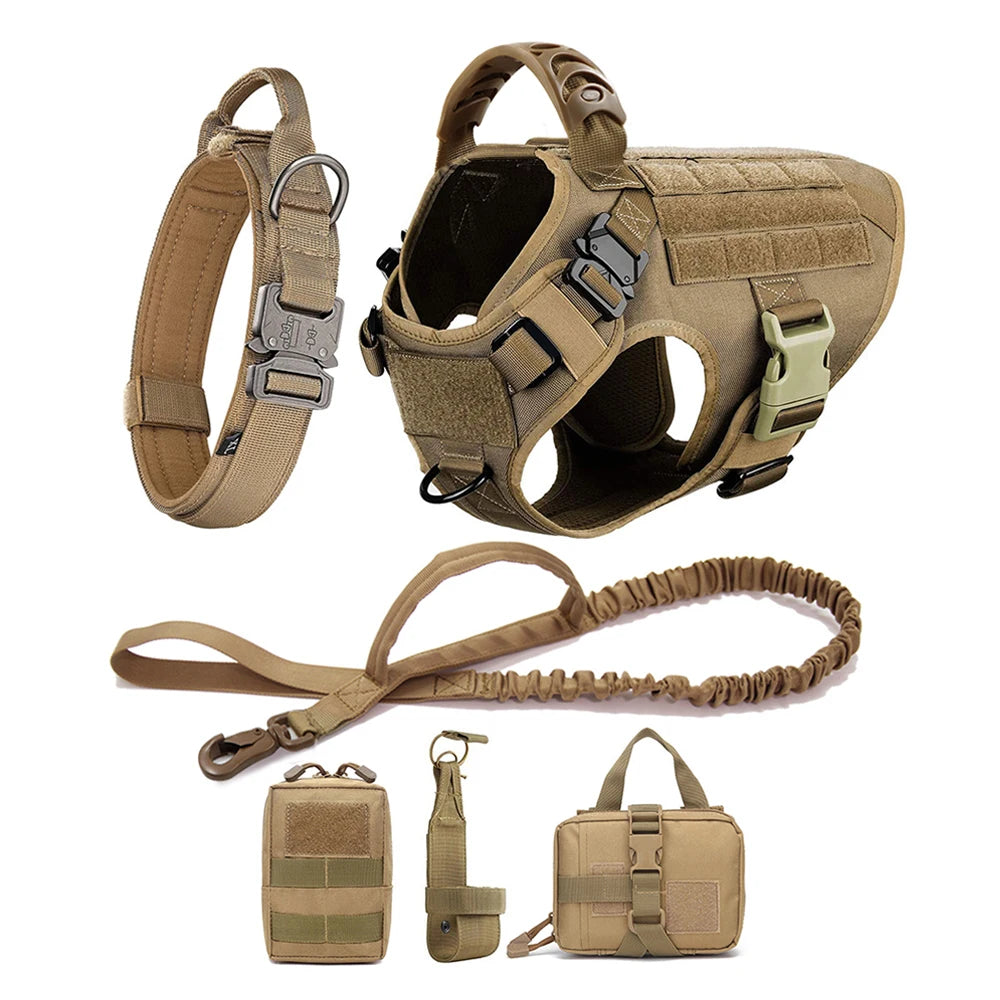 Tactical Adventure Dog Harness & Gear System