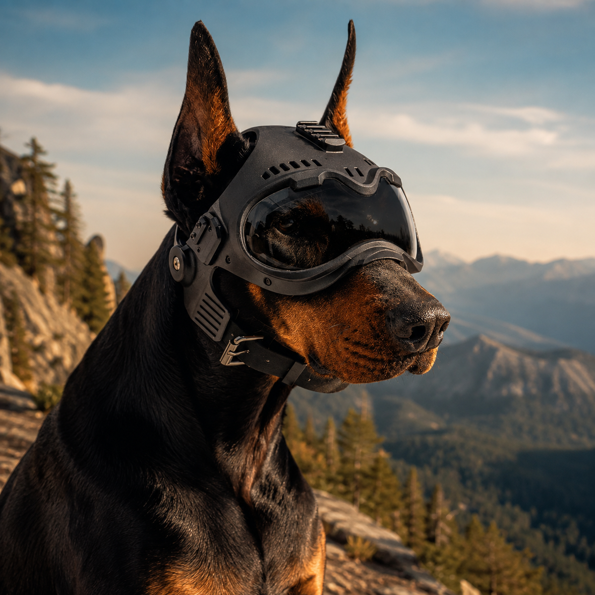 Tactical K9 Helmet & Eye Shield